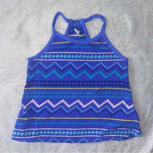 2/$12 Old navy blue tank top